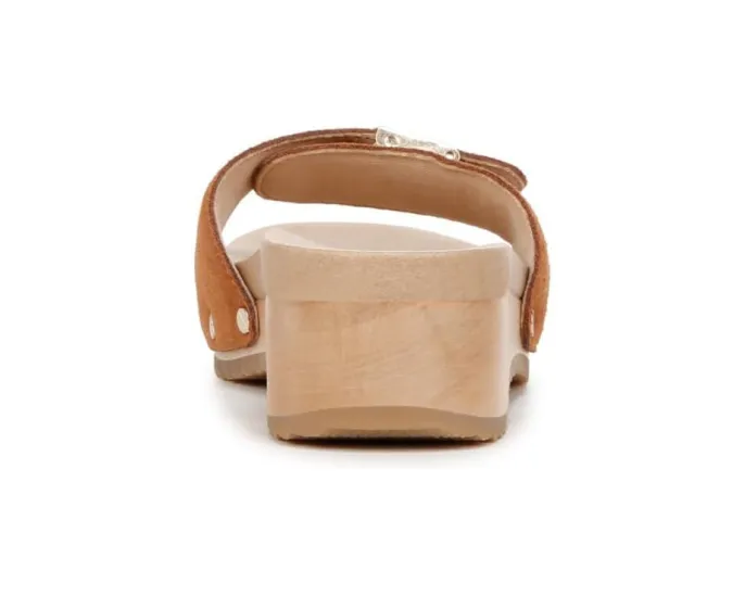 Сандалии Dr. Scholl's Original Too Slide на деревянной платформе