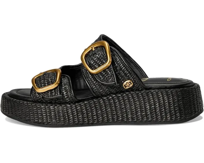Сандалии-шлепанцы Sam Edelman Nerissa с крупной пряжкой и платформой
