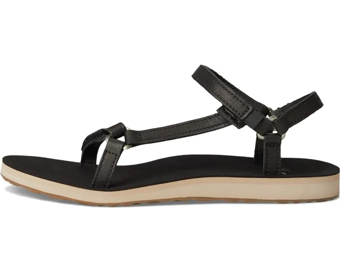 Сандалии Original Universal Slim Lea от Teva из мягкой кожи с регулируемыми ремешками