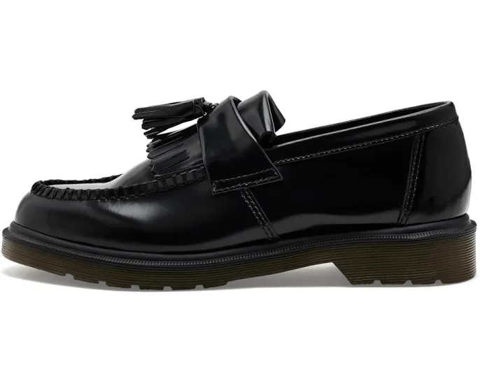 Мокасины Dr. Martens Adrian из гладкой кожи с кисточками и подошвой Goodyear