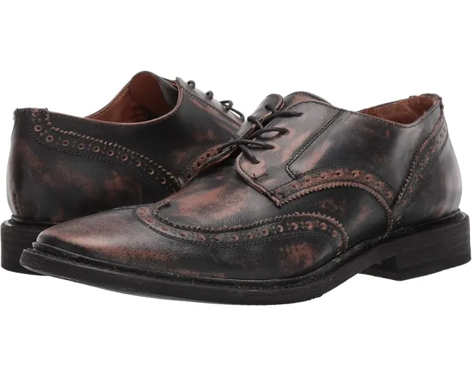 Туфли Frye Paul Wingtip с декоративной перфорацией