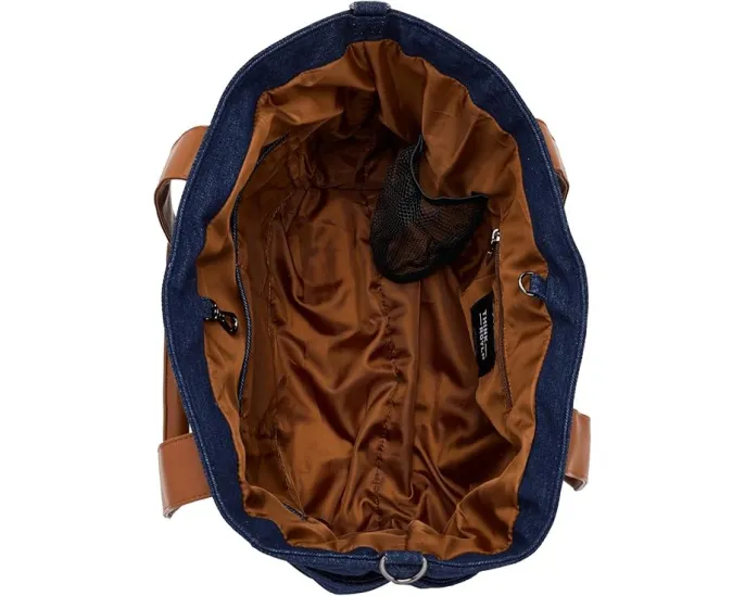 THINK ROYLN Journey Maxi Tote большая сумка тоут с денимом и съемным ремнем