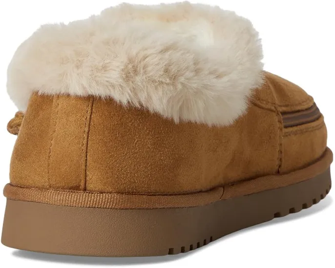 Уютные тапочки BILLY Cozy Slipper с искусственным мехом и молнией по всей длине
