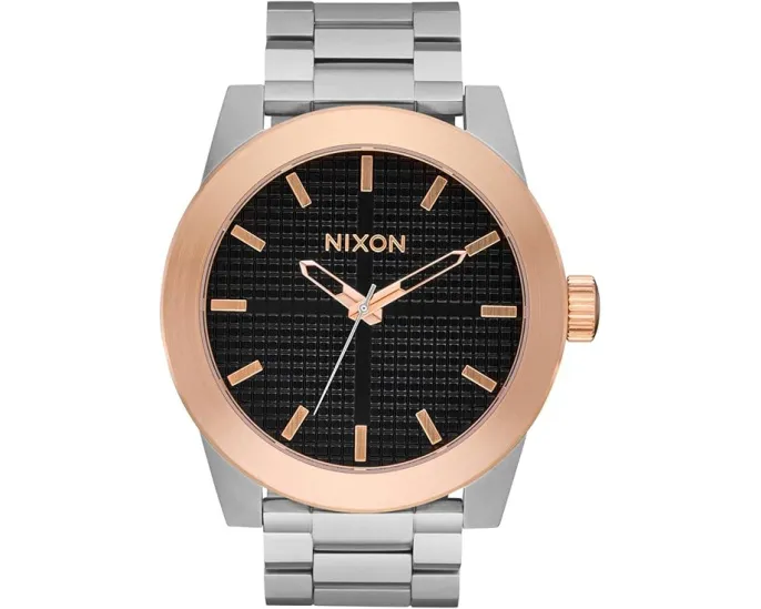 Наручные часы Nixon Corporal из нержавеющей стали с тактильным дизайном