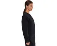 Толстовка Arc'teryx Emblem Fleece Crew из органического хлопка с расслабленным кроем