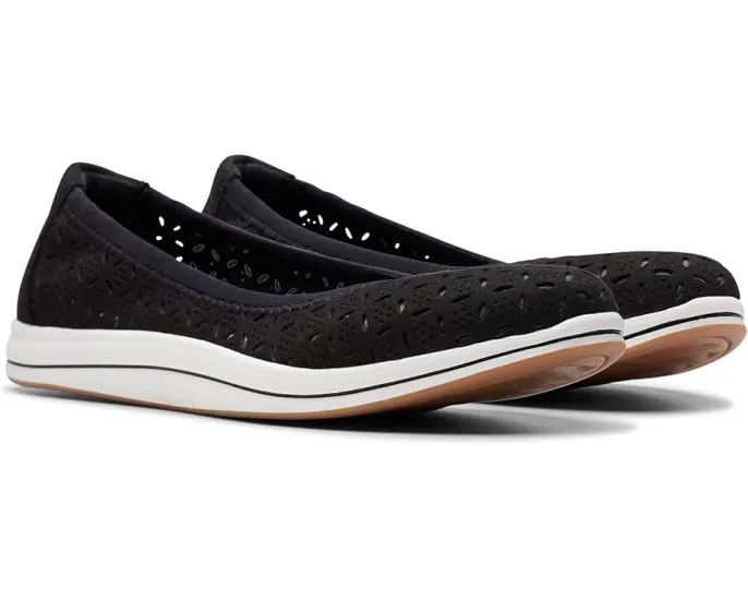 Clarks Breeze Roam дышащие балетки с перфорацией и сетчатой подкладкой