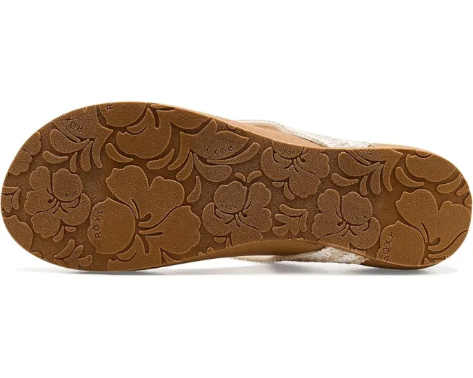 Сандалии Roxy Mellow Lx с мягким полиэстеровым верхом
