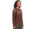 Свитер L.L.Bean Signature Cotton Fisherman с жаккардовым узором