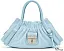 Маленький саквояж Marc Jacobs The Cristina из хлопка с деним-эффектом
