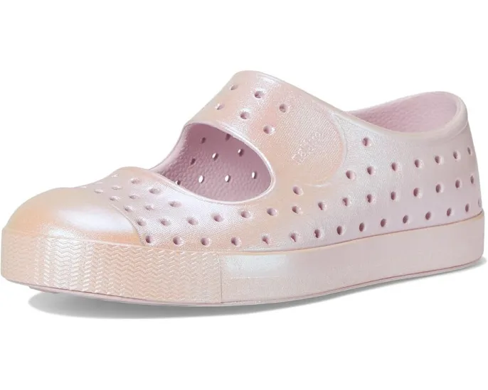 Native Shoes Jefferson Juniper детские туфли для малышей с круглым носком и синтетической стелькой