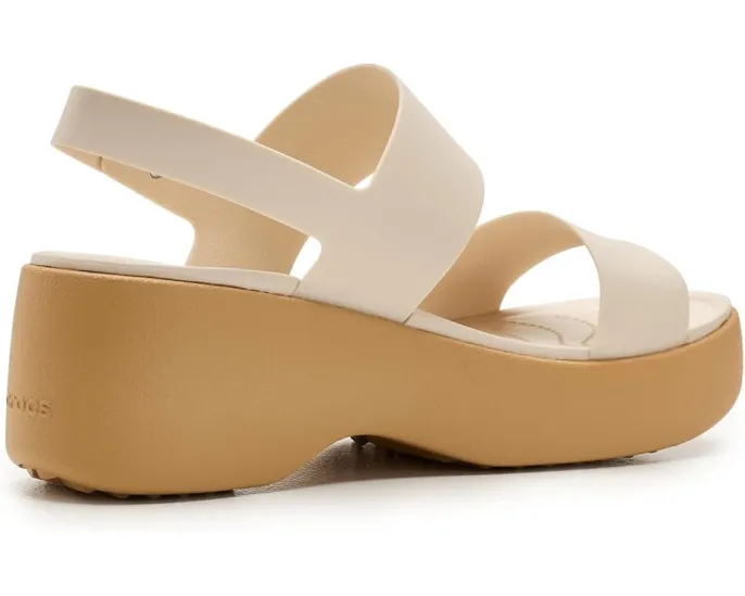 Босоножки Crocs Brooklyn Sky на платформе с технологией комфорта LiteRide
