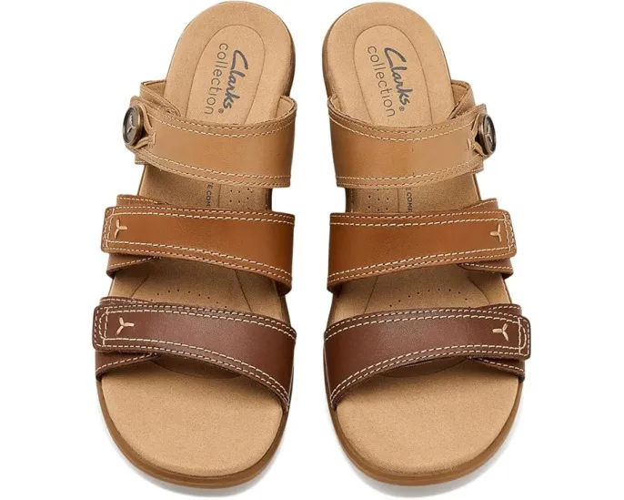Сандалии Clarks Emily 2 Adella с каблуком и стелькой Ultimate Comfort