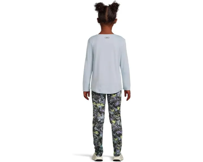 Комплект Printed LS Leggings с футболкой из хлопка Under Armour Kids
