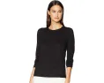 Футболка Essential Long Sleeve Jersey Crews от Vince с длинным рукавом