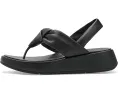 Сандалии FitFlop F Mode Knot с узлом из мягкой кожи и задним ремешком
