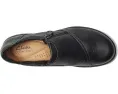 Туфли Clarks Carleigh Ray на плоской подошве с кожаным верхом и молнией
