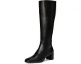 Ботильоны Stuart Weitzman Maeve Zip с квадратным носком на устойчивом каблуке