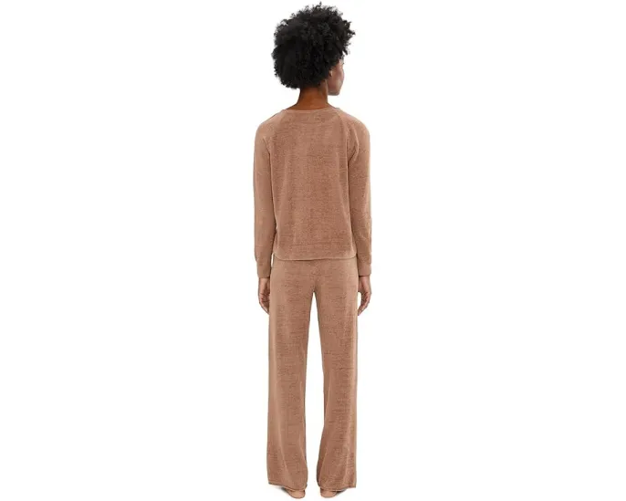 Комплект Barefoot Dreams CozyChic Ultra Lite свитер с резинкой и широкие брюки
