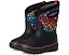 Детские сапоги Bogs Classic II Rainbow Stars с утеплением 7 мм Neo-Tech