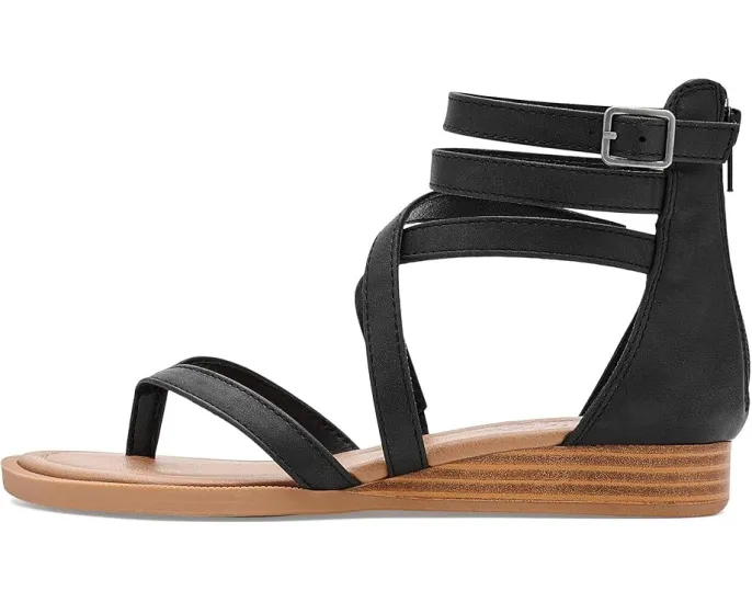 Сандалии Blowfish Malibu Adrian с несколькими ремешками и молнией сзади