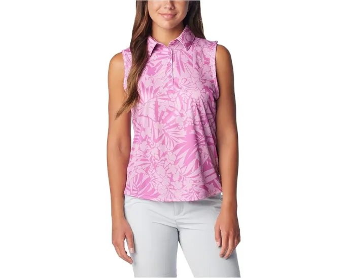 Поло Columbia Super Tidal Tee SL с принтом и без рукавов