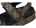 Спортивные сандалии Tory Burch Kira с монограммой T и ремешком на пятке