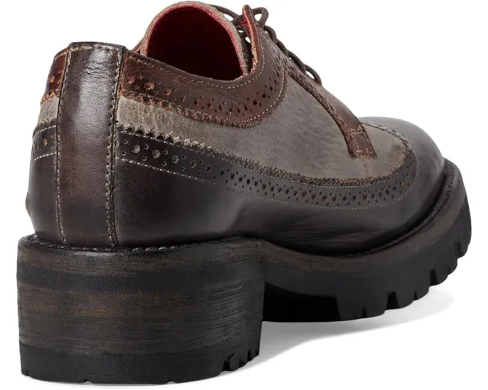 Кожаные туфли Bed Stu Lita K Iii на устойчивом каблуке с круглым носком