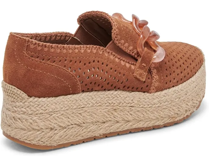 Туфли-эспадрильи Dolce Vita Jhenee Perf с перфорацией и цепью на платформе