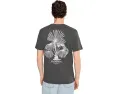Футболка RVCA Soil Co Short Sleeve с контрастной отстрочкой
