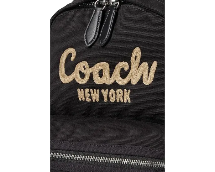 Рюкзак Cargo из хлопка COACH с отделением для ноутбука