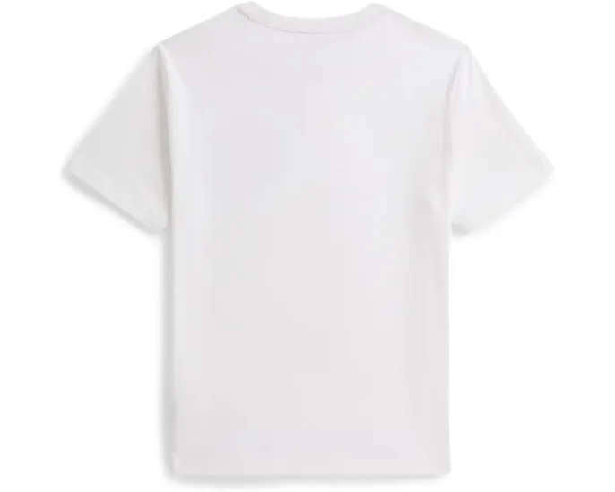 Футболка Polo Ralph Lauren Kids из хлопкового джерси с вышивкой Triple-Pony для детей