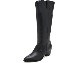 Сапоги кожаные Harpher Lauren Ralph Lauren высокие