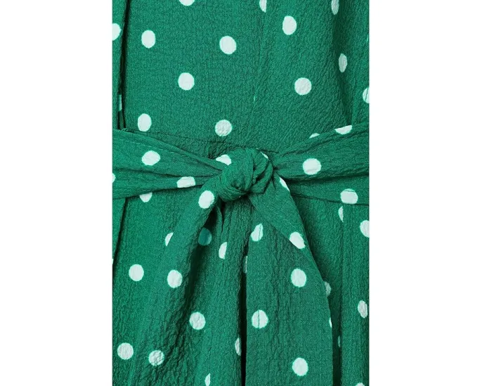 Calvin Klein платье-рубашка Polka Dot Gauze с поясом