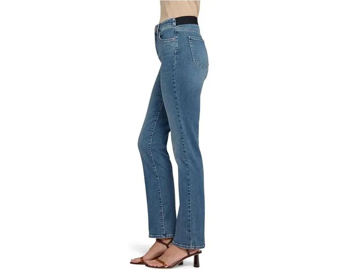 Джинсы NYDJ Marilyn Straight без зазора сзади в цвете Breezy Palms