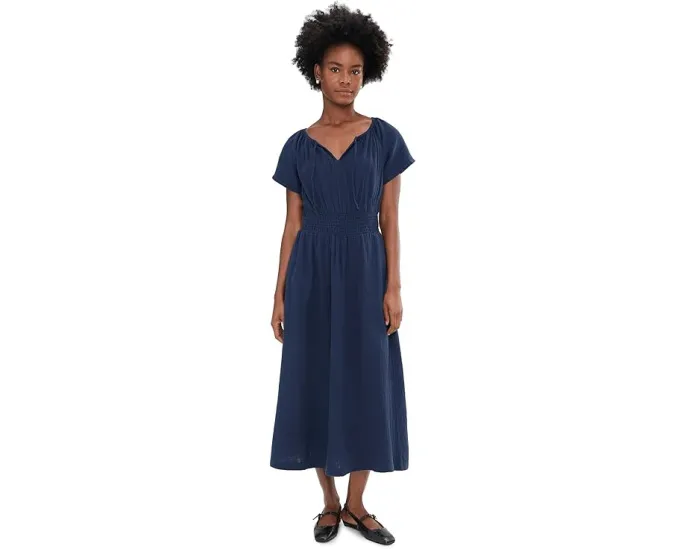 Coastal Boho Midi Dress