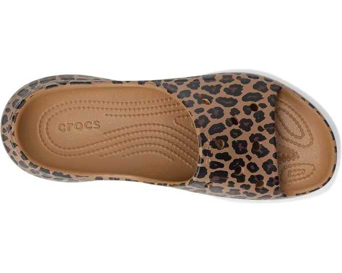Сандалии Crocs Slide с платформой и смелым дизайном