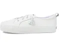 Кроссовки Sperry Crest Vibe Triple Leather на высокой платформе