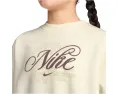 Свитшот Nike Kids Sportswear Club Fleece Boxy Crew Neck свободного кроя