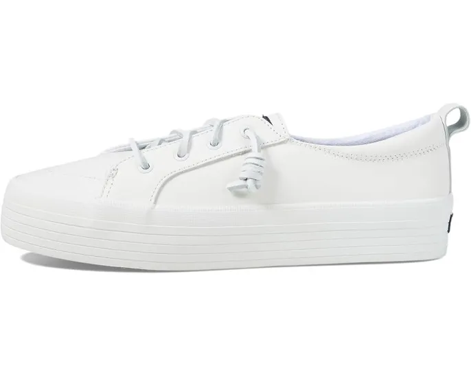 Кроссовки Sperry Crest Vibe Triple Leather на высокой платформе