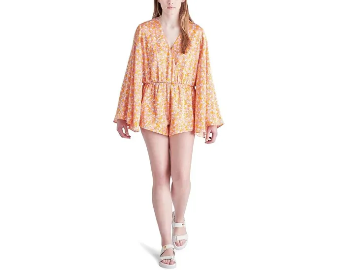 Steve Madden комбинезон Farrah с длинными рукавами и запахом