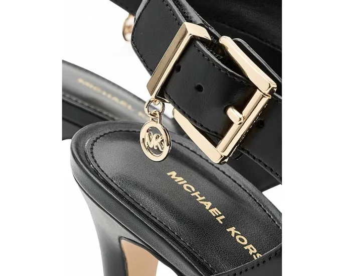 Босоножки MICHAEL Michael Kors Harrington на каблуке черные
