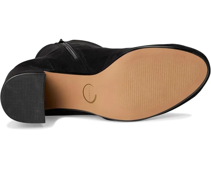 Ботильоны Journee Collection Vivia Stretch Dress с миндальным носком и устойчивым каблуком