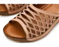 Женские босоножки Denair на танкетке с лазерной резьбой от Spring Step