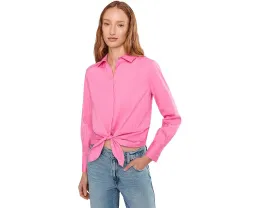 Рубашка Lilly Pulitzer The Tie Lilly с длинными рукавами и завязкой спереди