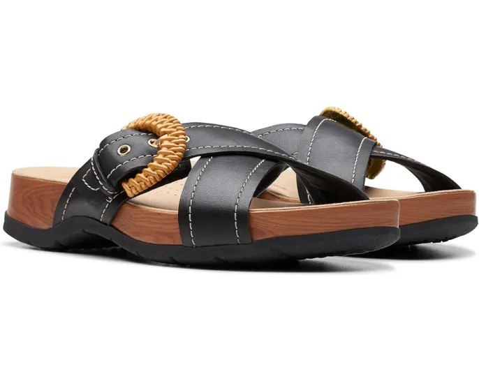 Сандалии Clarks Reileigh Bay с кожаным верхом и застежкой на пряжке