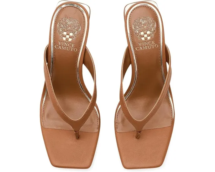 Сандалии-вьетнамки Cianna Thong Wedge Vince Camuto на танкетке