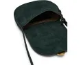 Маленькая сумочка Madewell Suede Sm Dakota Saddle Crossbody из мягкой замши с регулируемым ремнем