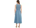 Платье миди Josie Midi Dress Barbour из денима