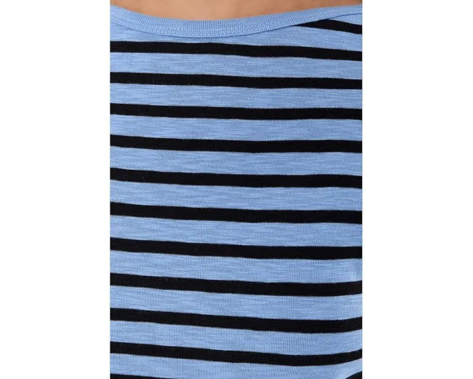 Футболка NIC+ZOE с рукавом 3/4 и полосками в стиле лодочки