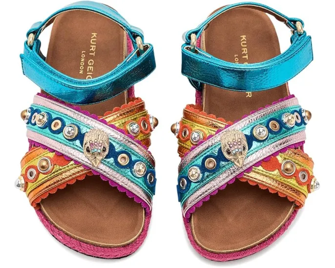 Детские эспадрильи Kurt Geiger London Mini Kensington Espadrille на липучке